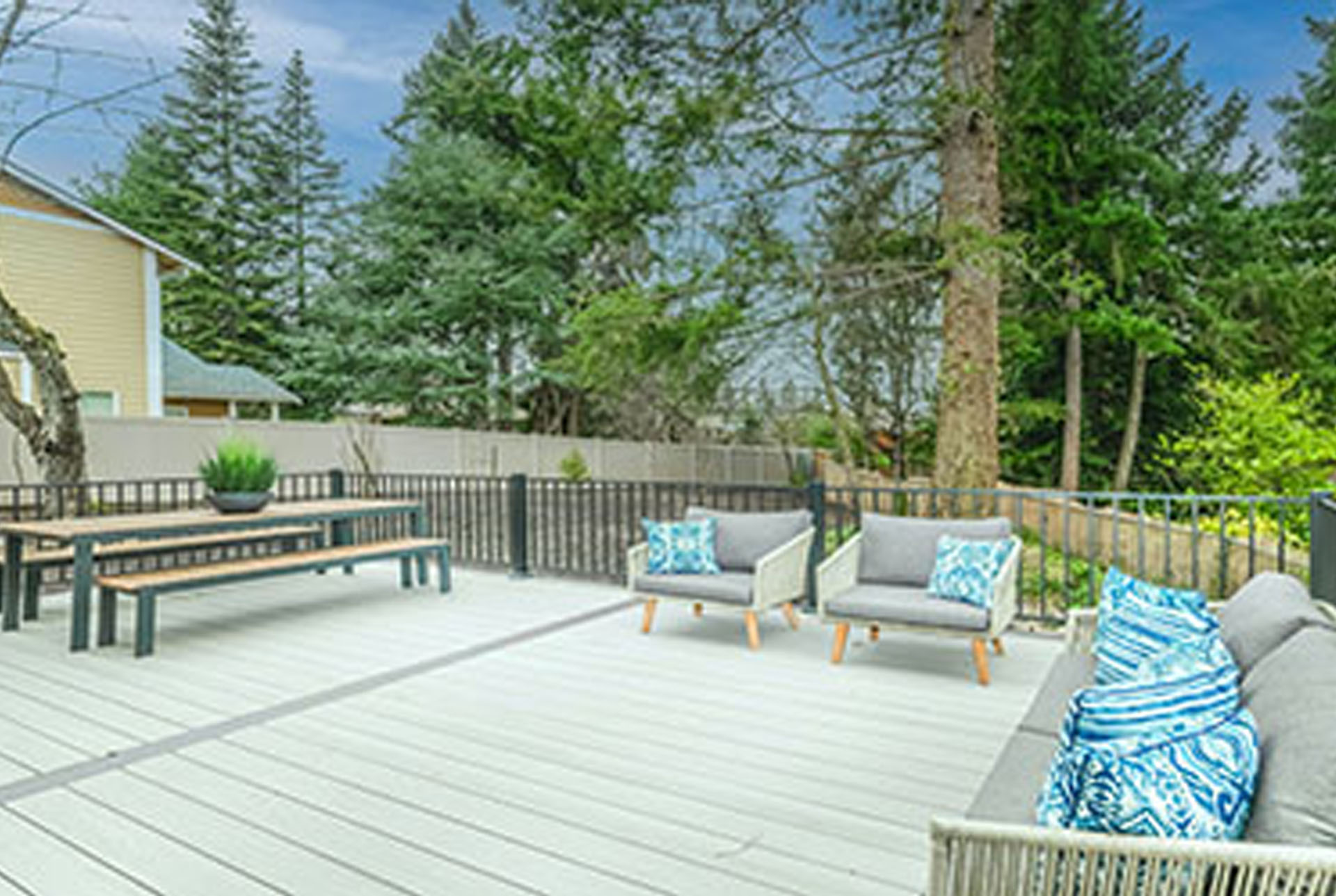 Elevated Backyard Deck